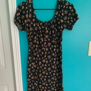 Black Floral Dress